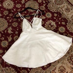 TOBI White Dress